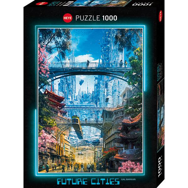 Markets District Future Cities 1000 Piece Jigsaw Puzzle Heye