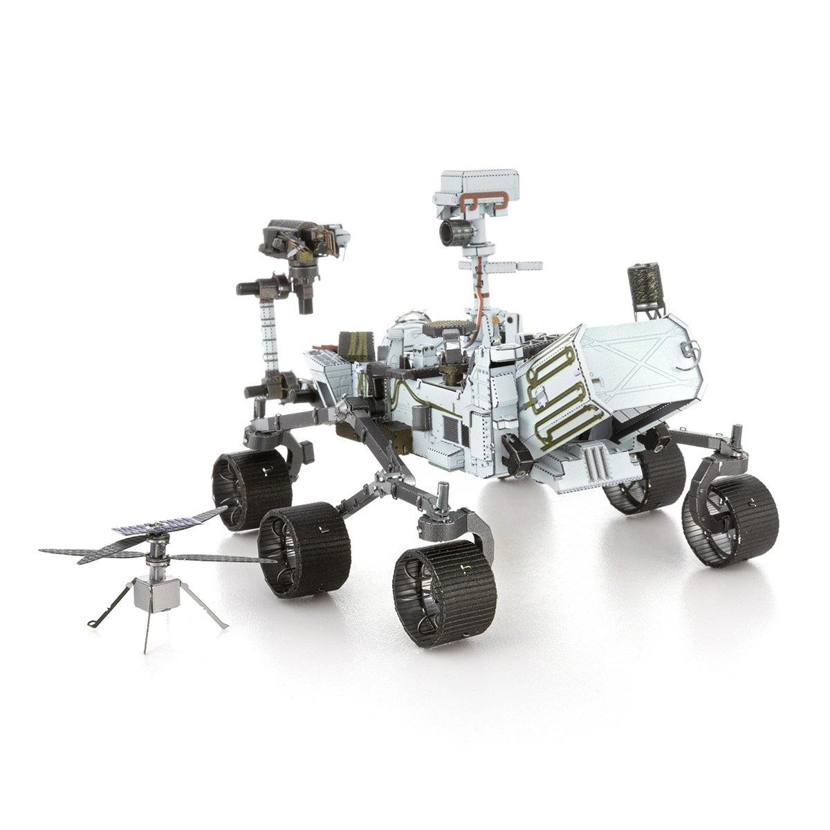 Mars Rover Perseverance & Ingenuity Helicopter 3D Steel Model Kit Metal Earth