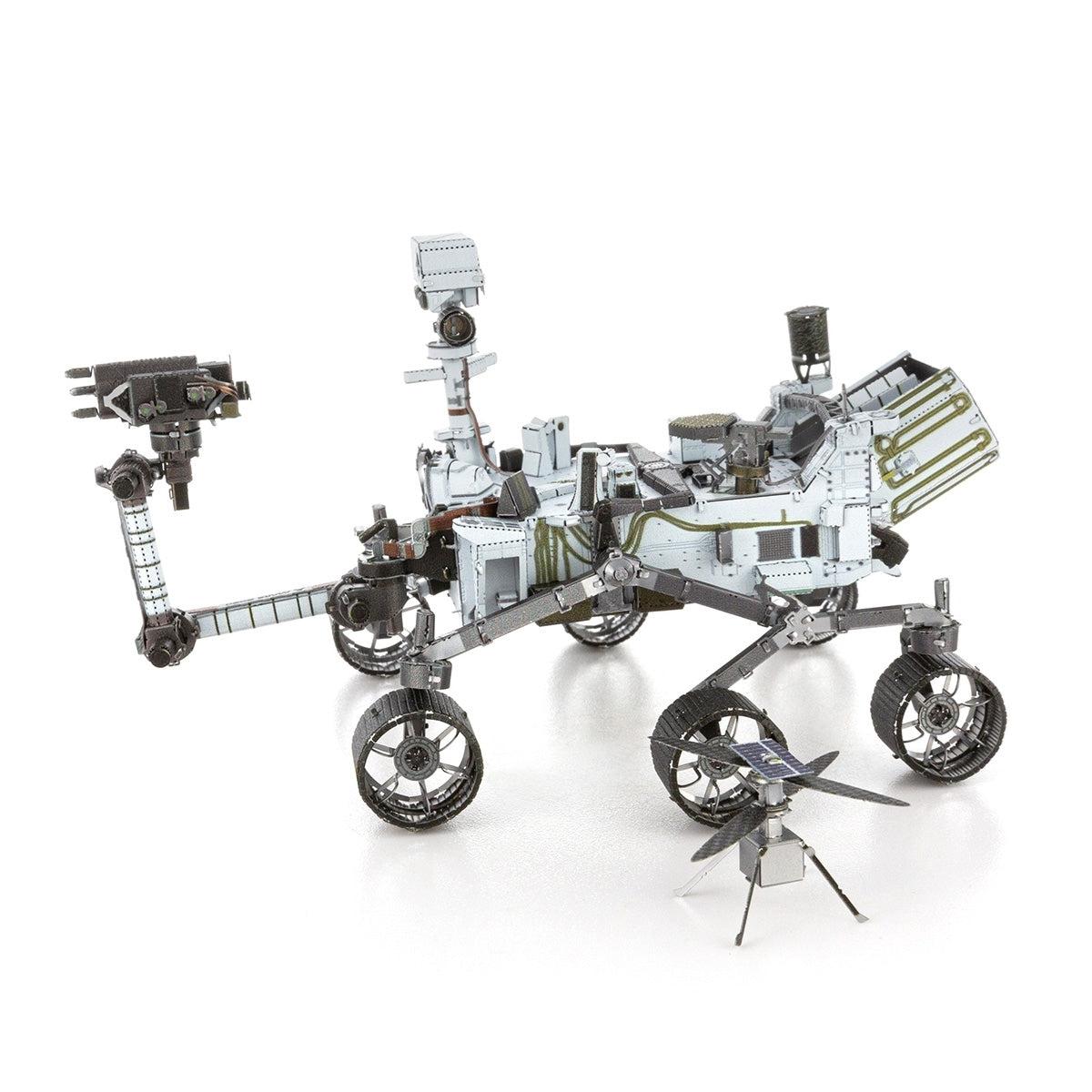 Mars Rover Perseverance & Ingenuity Helicopter 3D Steel Model Kit Metal Earth