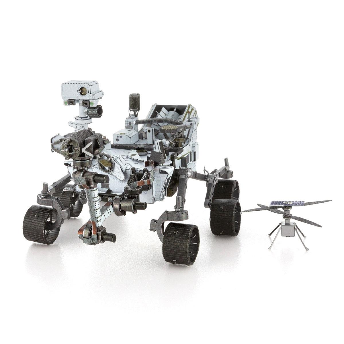 Mars Rover Perseverance & Ingenuity Helicopter 3D Steel Model Kit Metal Earth