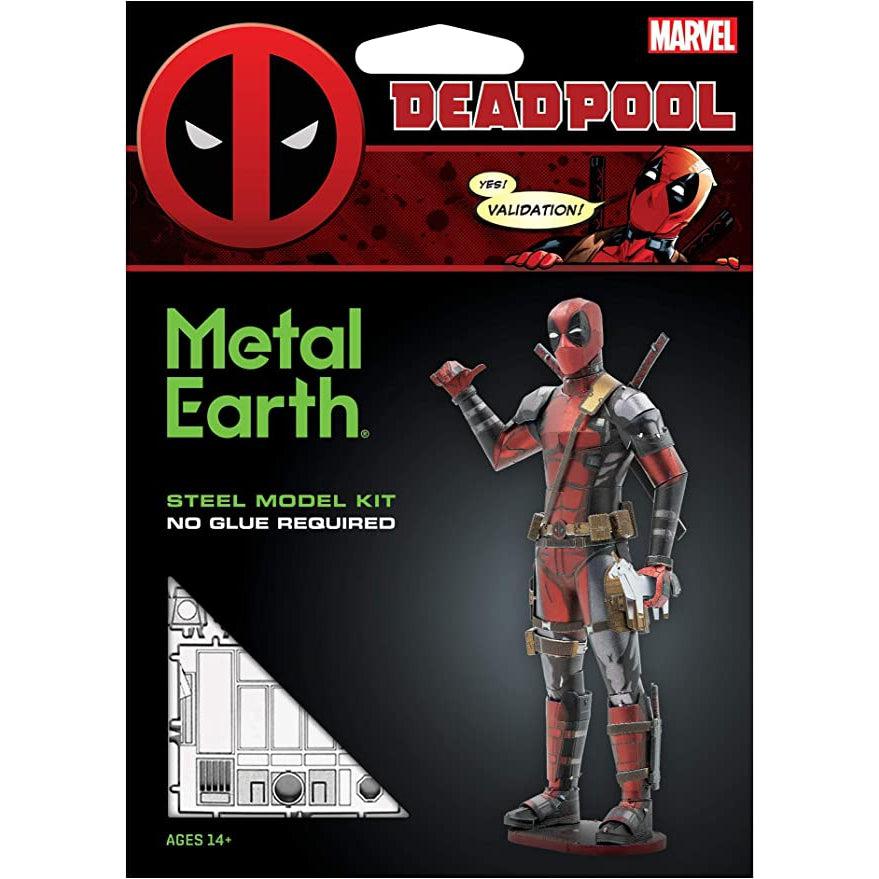 Marvel Deadpool 3D Steel Model Kit Metal Earth