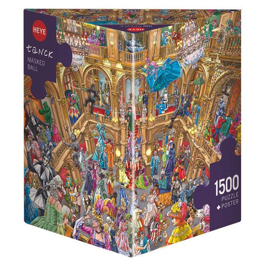 Masked Ball 1500 Piece Jigsaw Puzzle Heye