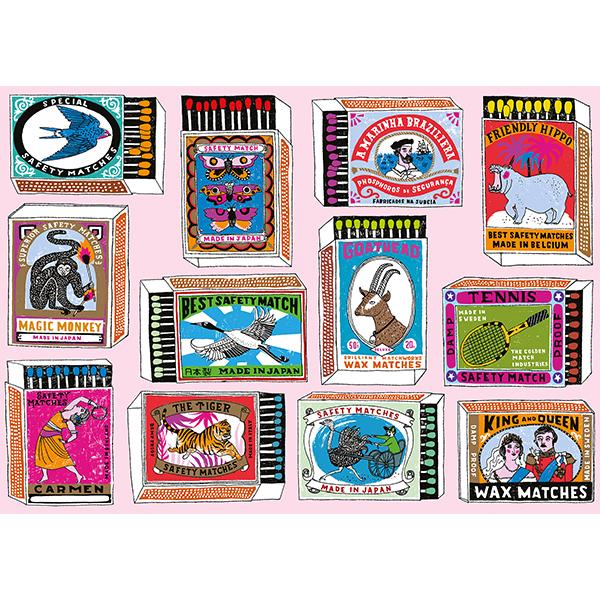 Matches 1000 Piece Jigsaw Puzzle Happily