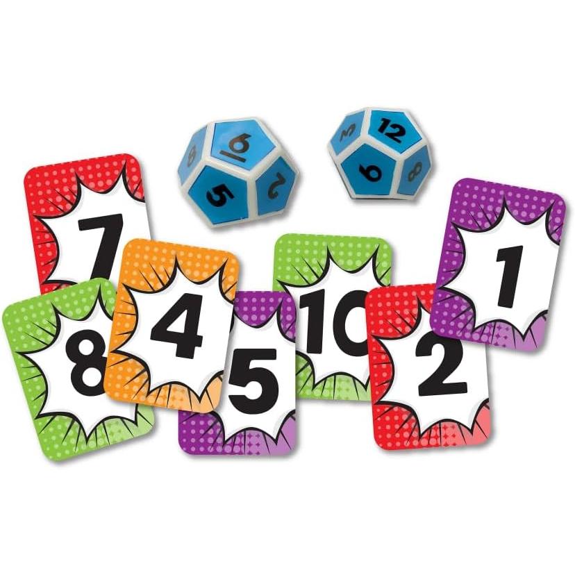 Math Match - Educational Dice & Card Game - Scholastic