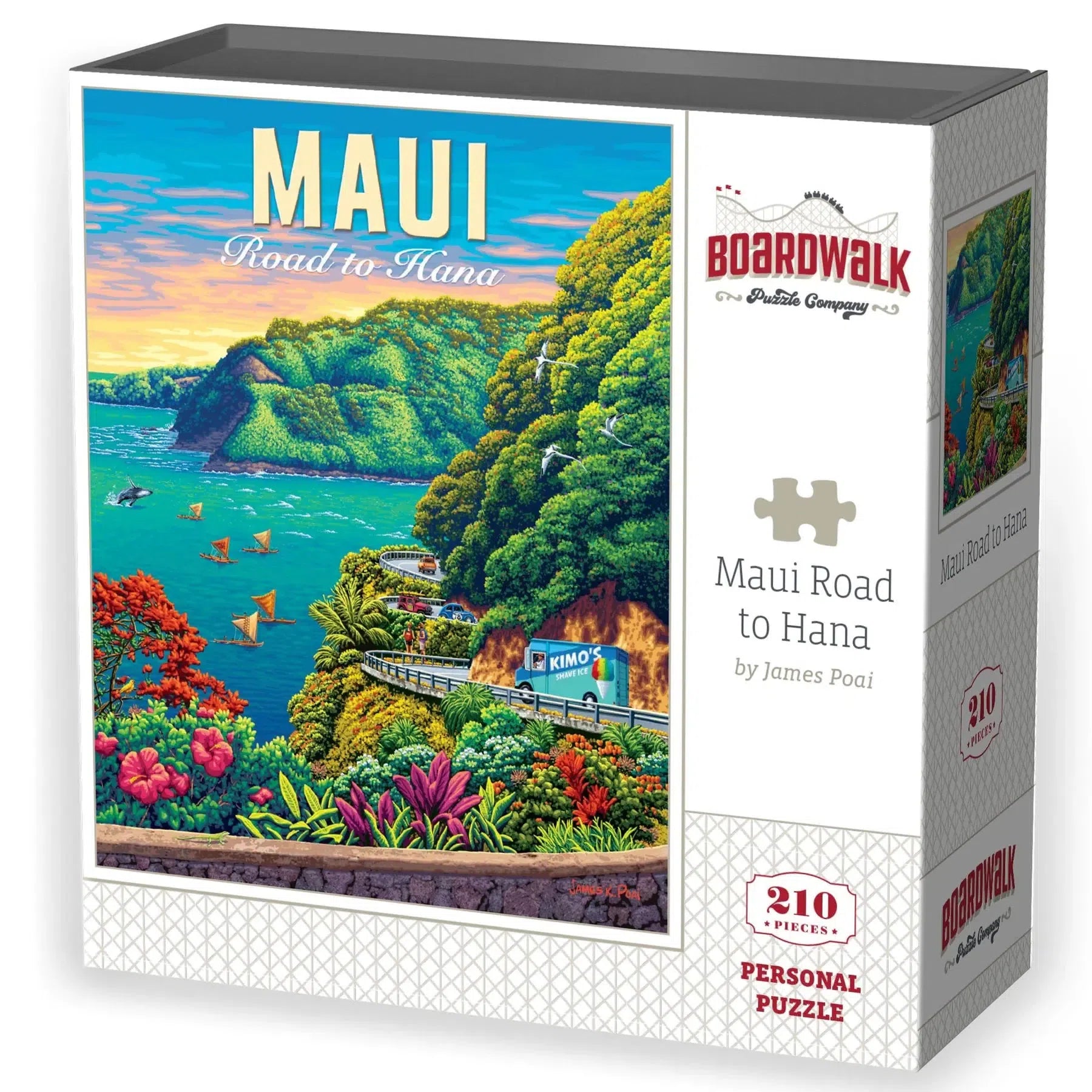 Maui Road to Hana 210 Piece Jigsaw Puzzle Boardwalk