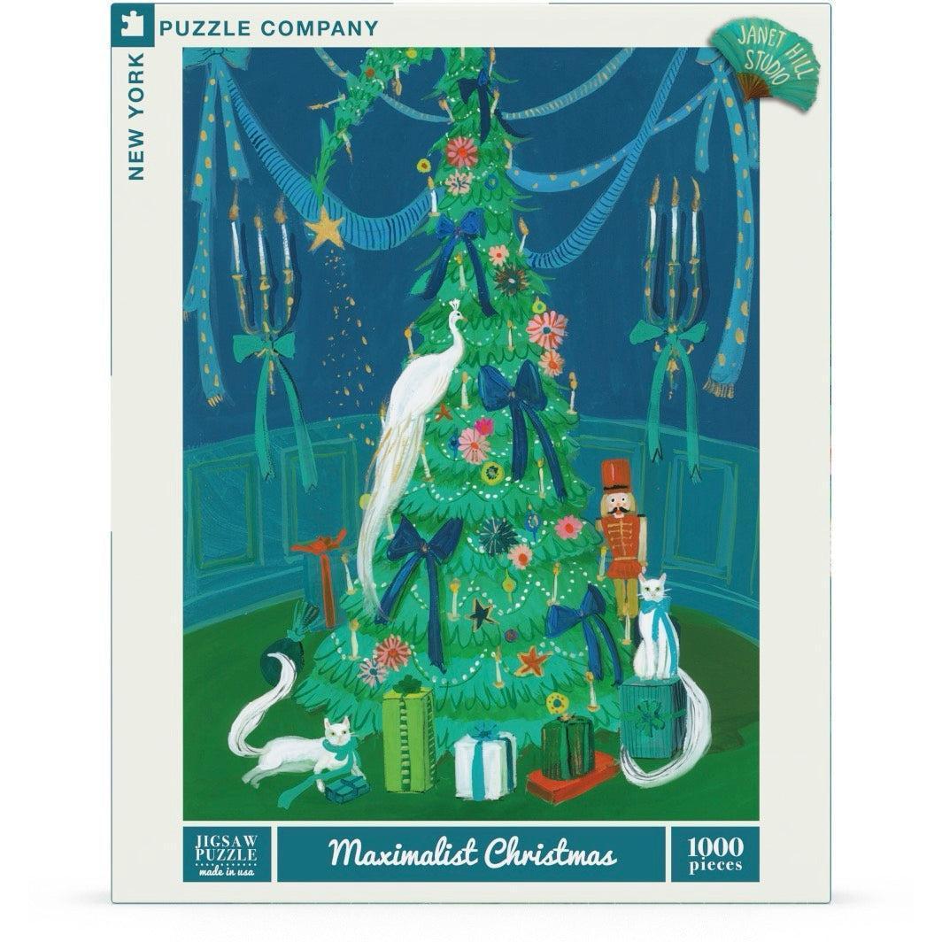Maximalist Christmas by Janet Hill 1000 Piece Jigsaw Puzzle NYPC