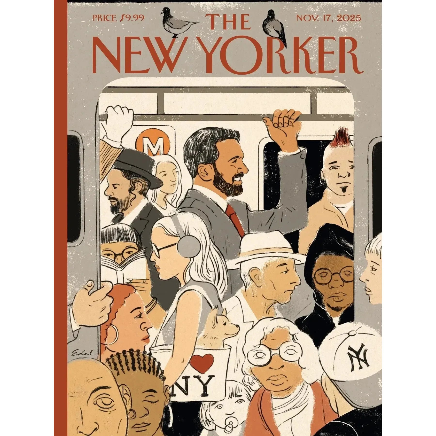 Mayor Mamdani The New Yorker 500 Piece Jigsaw Puzzle NYPC
