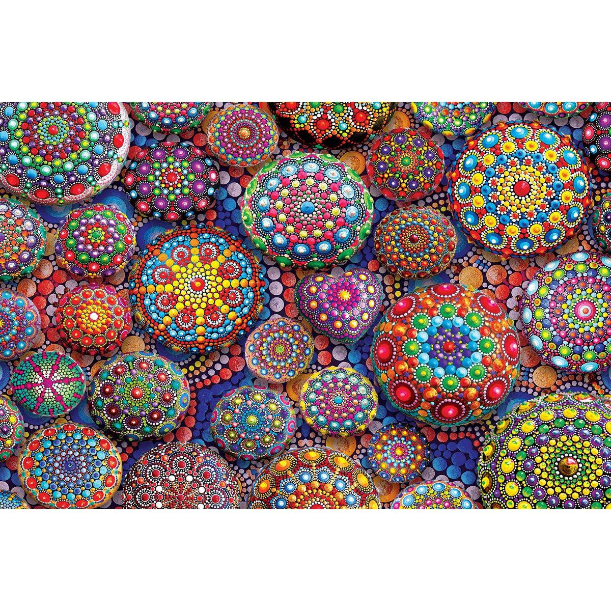 Meditative Mandala Stones 1000 Piece Jigsaw Puzzle Eurographics