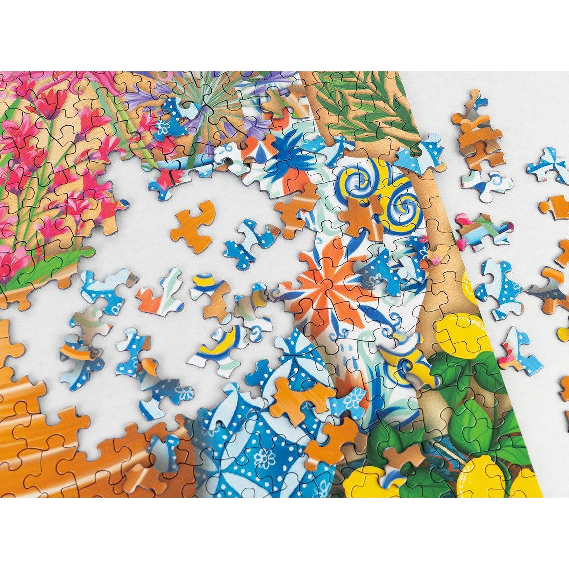 Mediterranean Garden Retreat 1000 Piece Jigsaw Puzzle Springbok