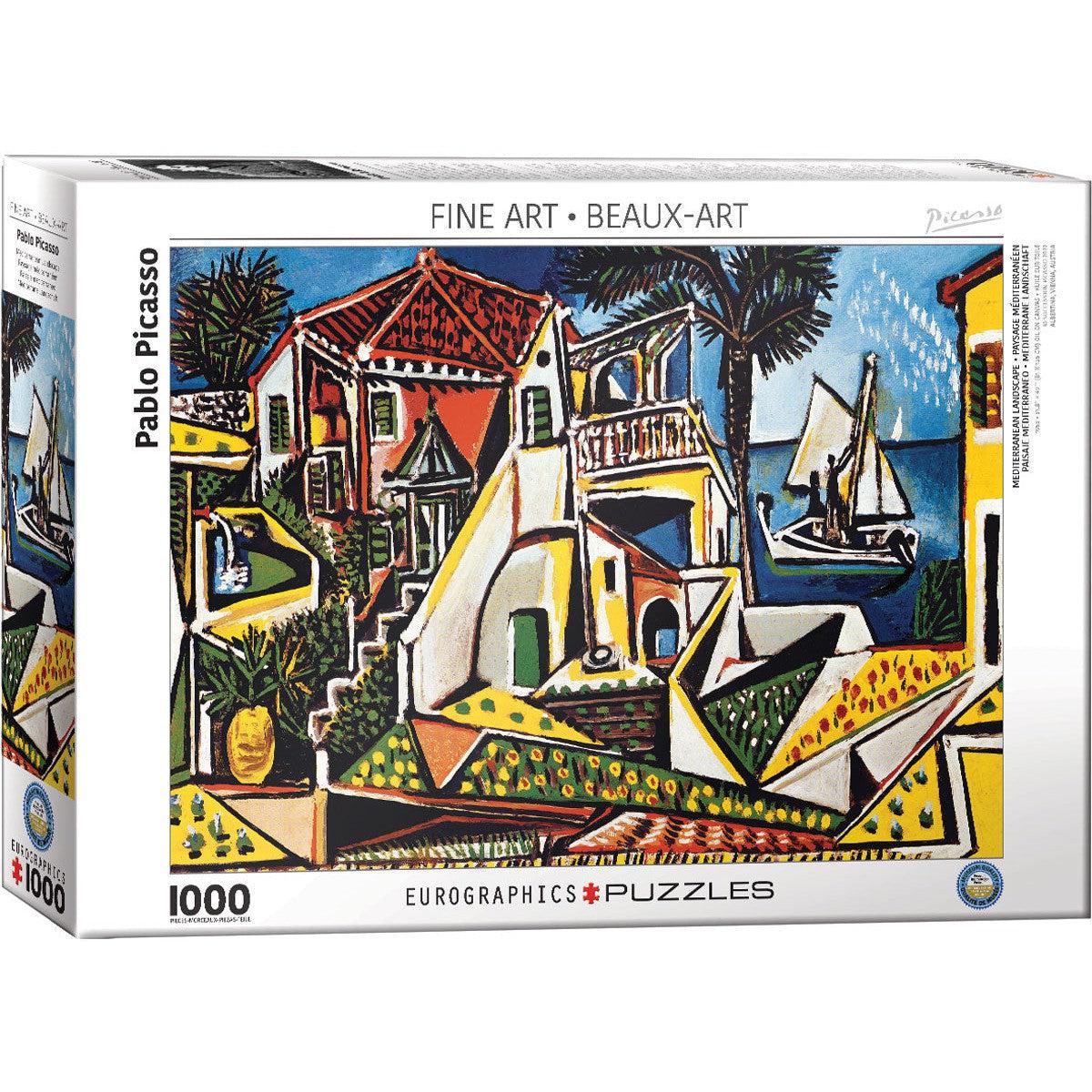 Mediterranean Landscape 1000 Piece Jigsaw Puzzle Eurographics