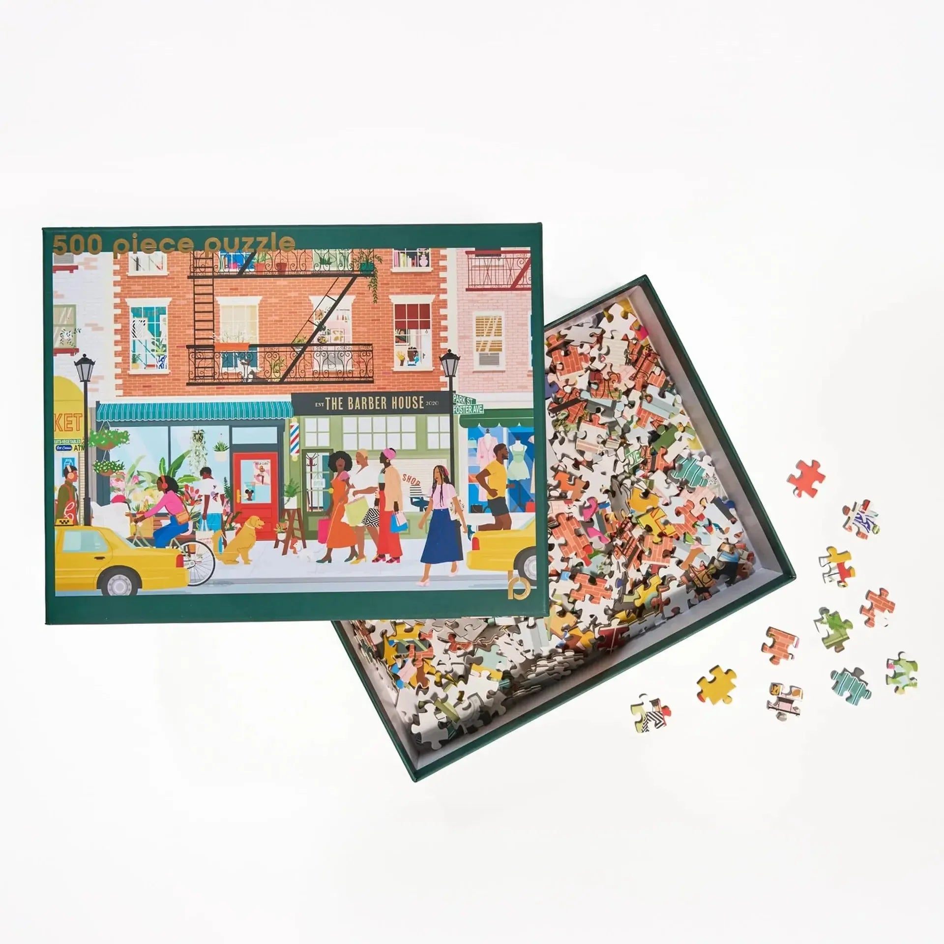 Meet Me Uptown 500 Piece Soft Touch Jigsaw Puzzle Be Rooted