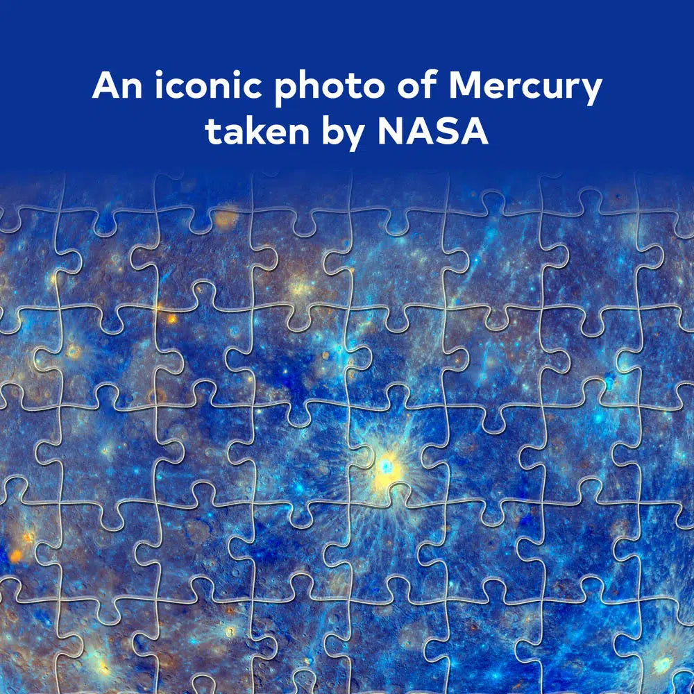 Mercury 100 Piece Round Jigsaw Puzzle Chronicle