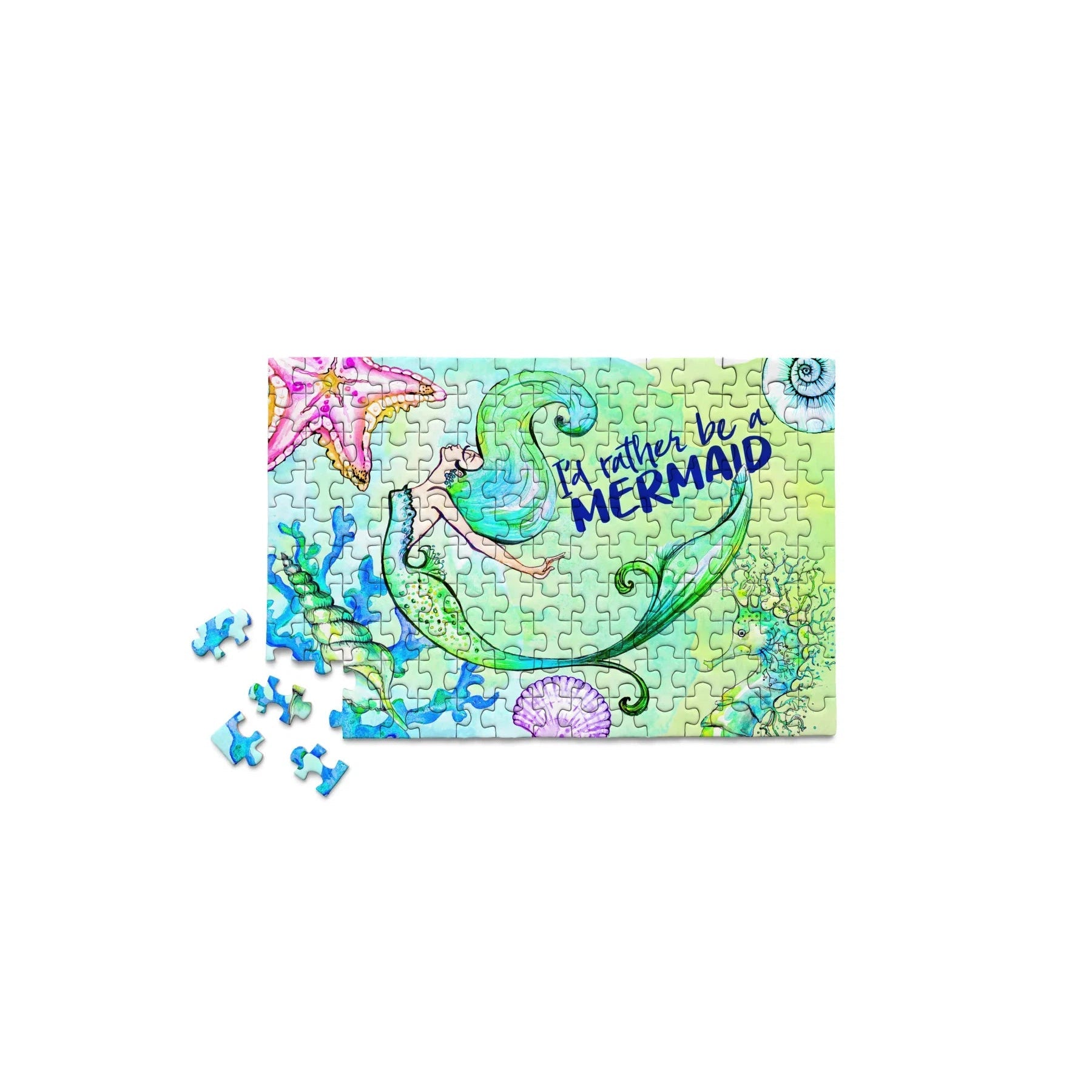 Mermaid Life 150 Piece Mini Jigsaw Puzzle Micro Puzzles