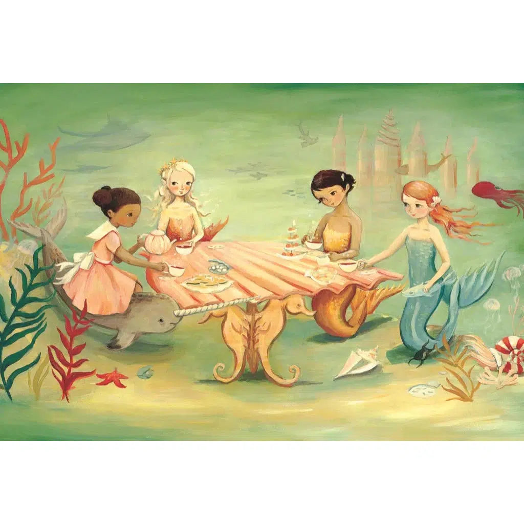 Mermaid Tea Party 60 Piece Jigsaw Puzzle NYPC