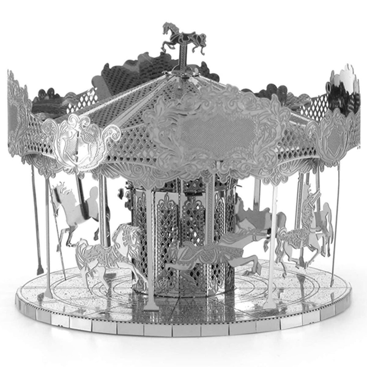 Merry Go Around 3D Steel Model Kit Metal Earth