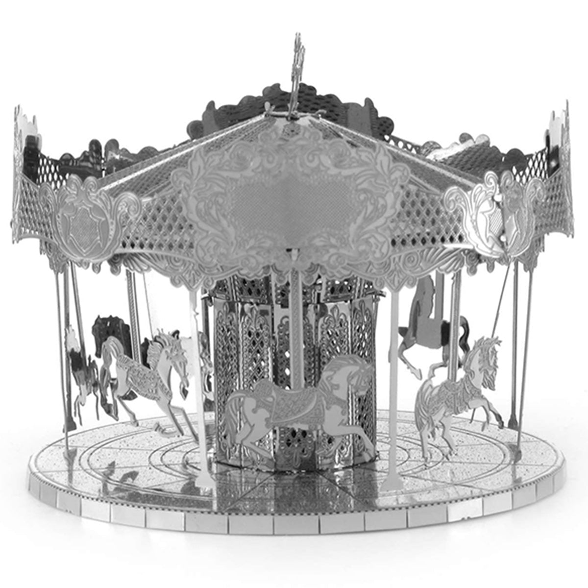 Merry Go Around 3D Steel Model Kit Metal Earth