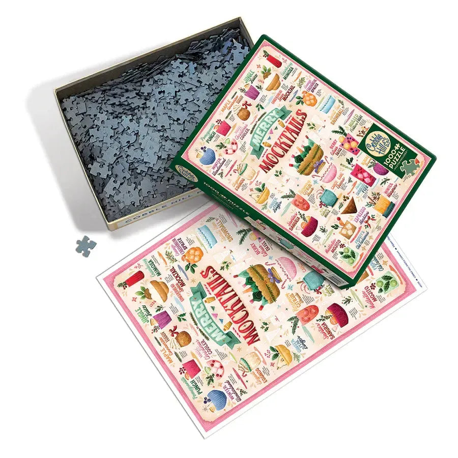 Merry Mocktails 1000 Piece Jigsaw Puzzle Cobble Hill