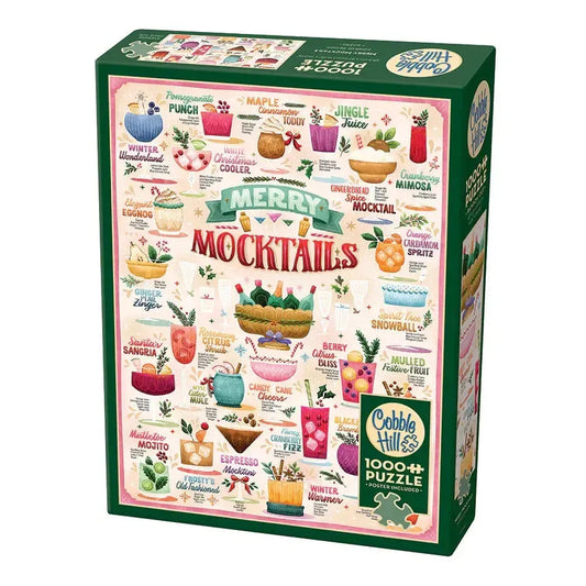 Merry Mocktails 1000 Piece Jigsaw Puzzle Cobble Hill