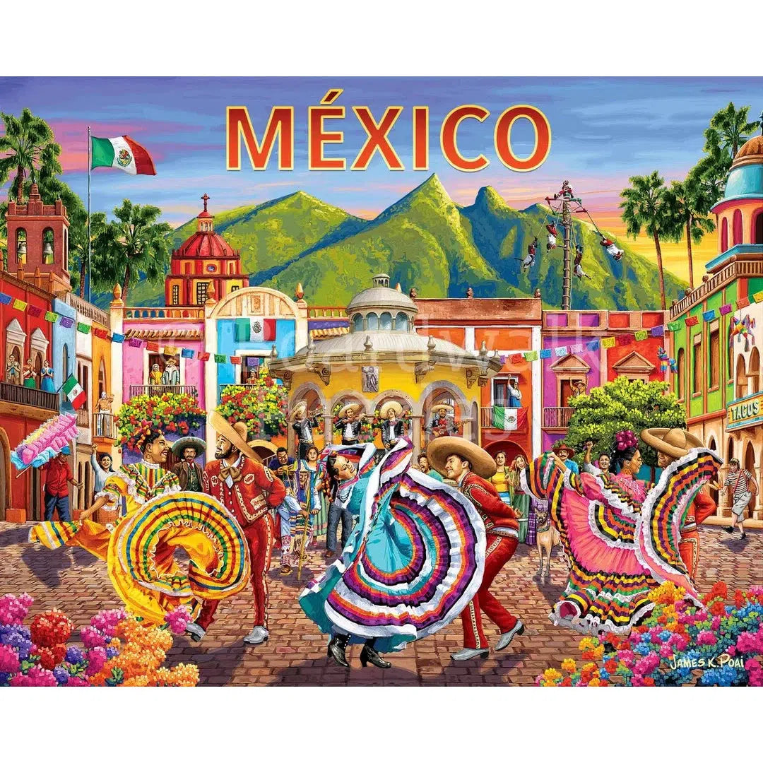 Mexico 1000 Piece Jigsaw Puzzle Boardwalk