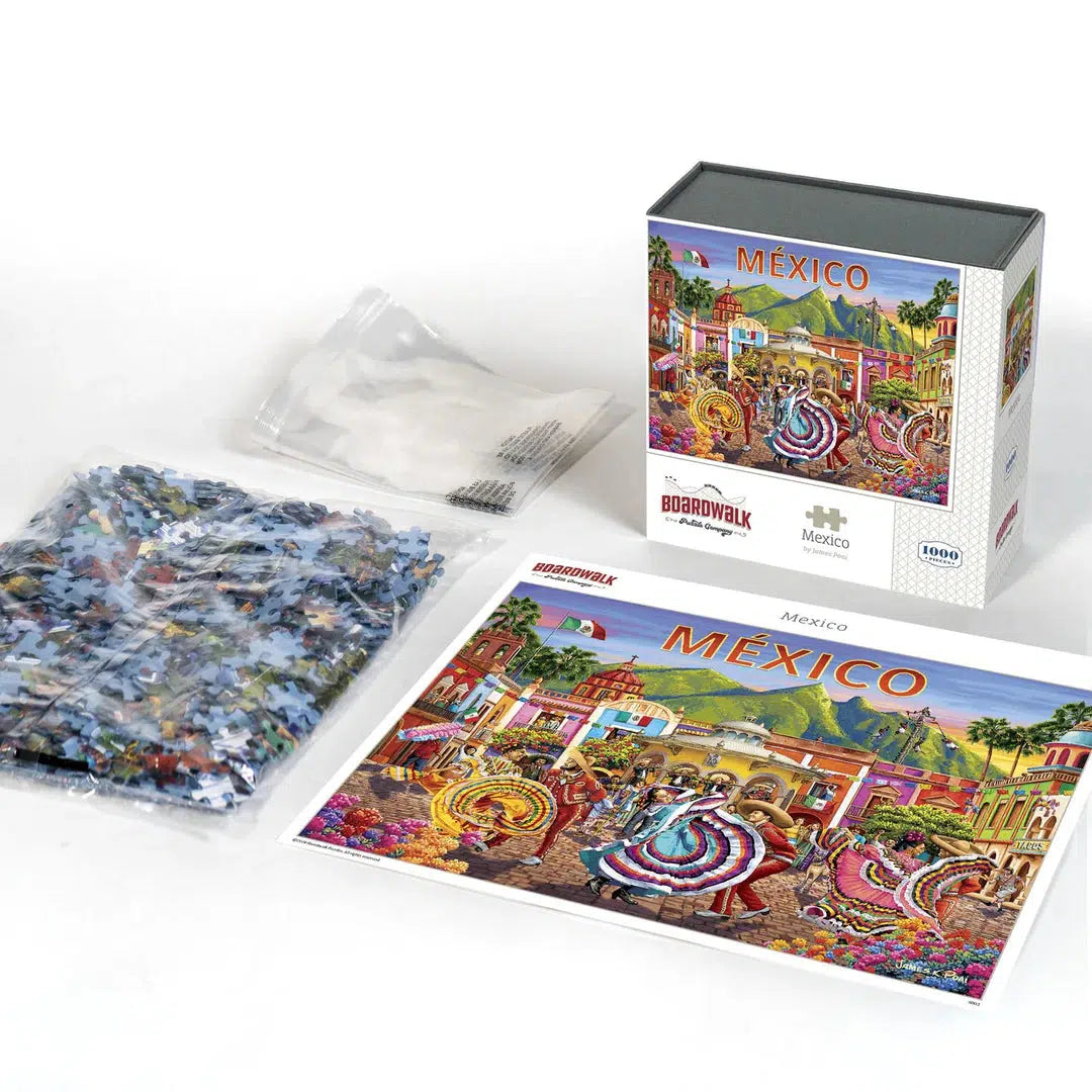 Mexico 1000 Piece Jigsaw Puzzle Boardwalk