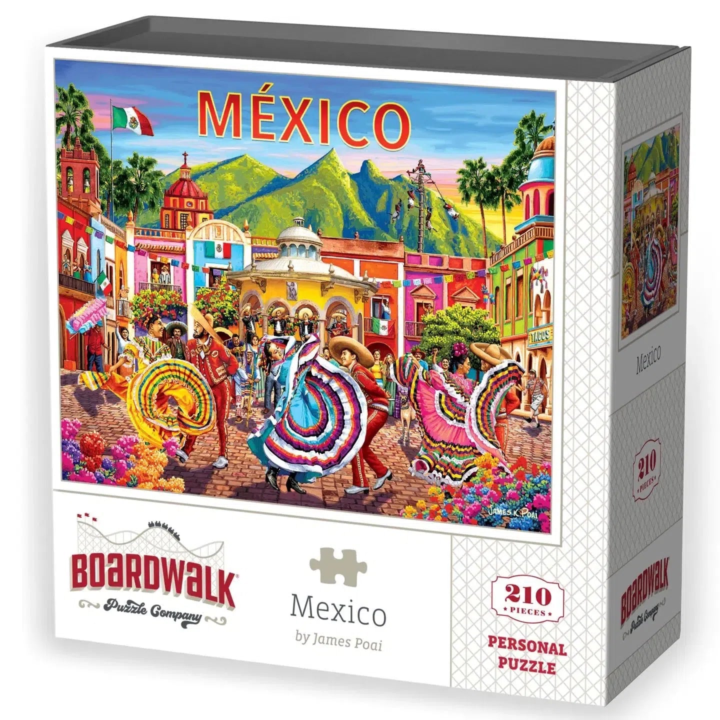 Mexico 210 Piece Jigsaw Puzzle Boardwalk