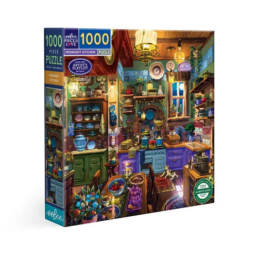 Midnight Kitchen 1000 Piece Jigsaw Puzzle eeBoo