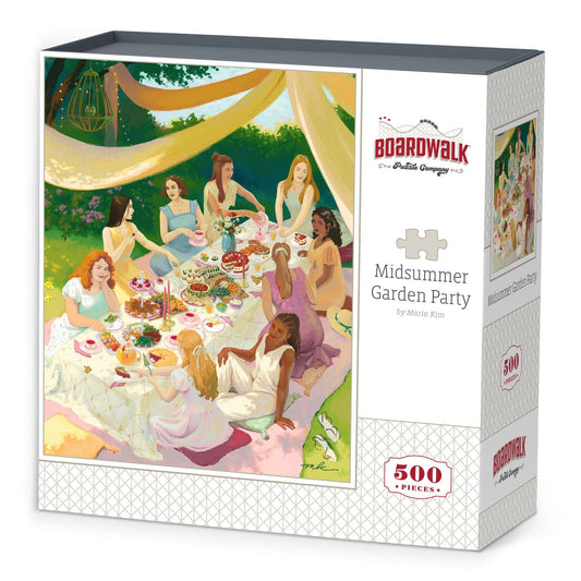 Midsummer Garden Party 500 Piece Jigsaw Puzzle Boardwalk