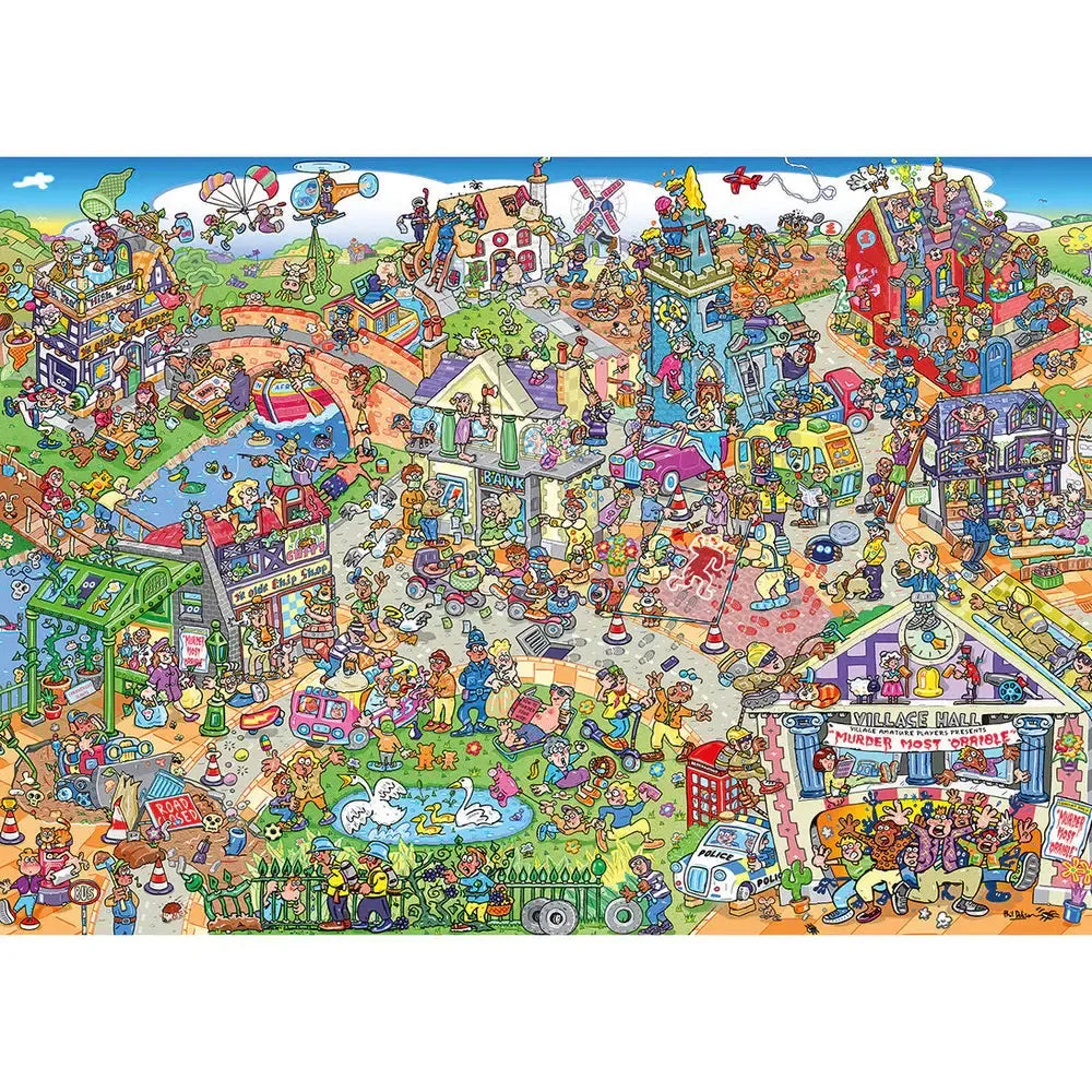 Midsummer Mayhem "Jokesaw" 1000 Piece Jigsaw Puzzle Gibsons