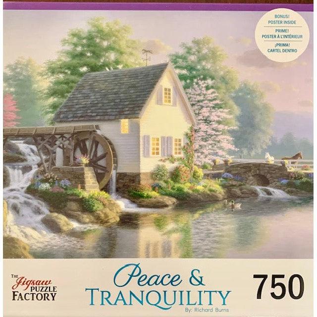 Miller's Pond Peace & Tranquility 750 Piece Jigsaw Puzzle Leap Year