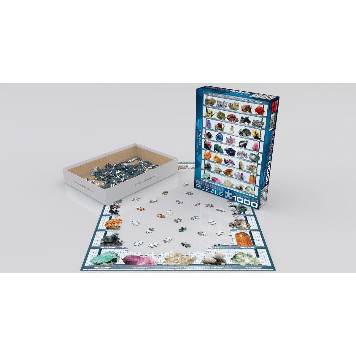 Minerals 1000 Piece Jigsaw Puzzle Eurographics