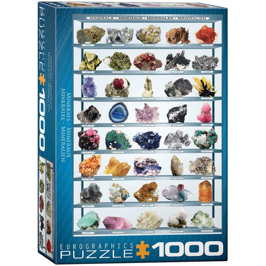 Minerals 1000 Piece Jigsaw Puzzle Eurographics