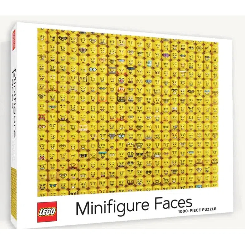 Minifigure Faces LEGO 1000 Piece Jigsaw Puzzle Chronicle