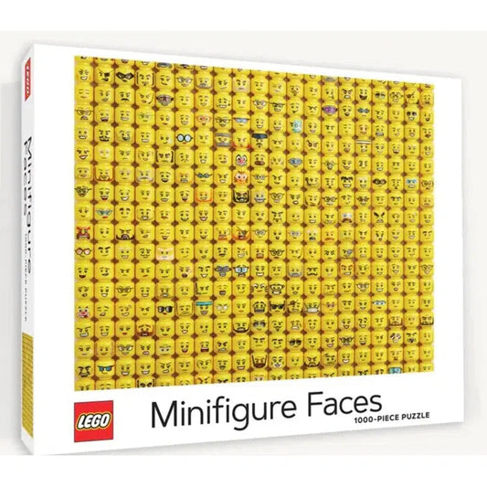 Minifigure Faces LEGO 1000 Piece Jigsaw Puzzle Chronicle