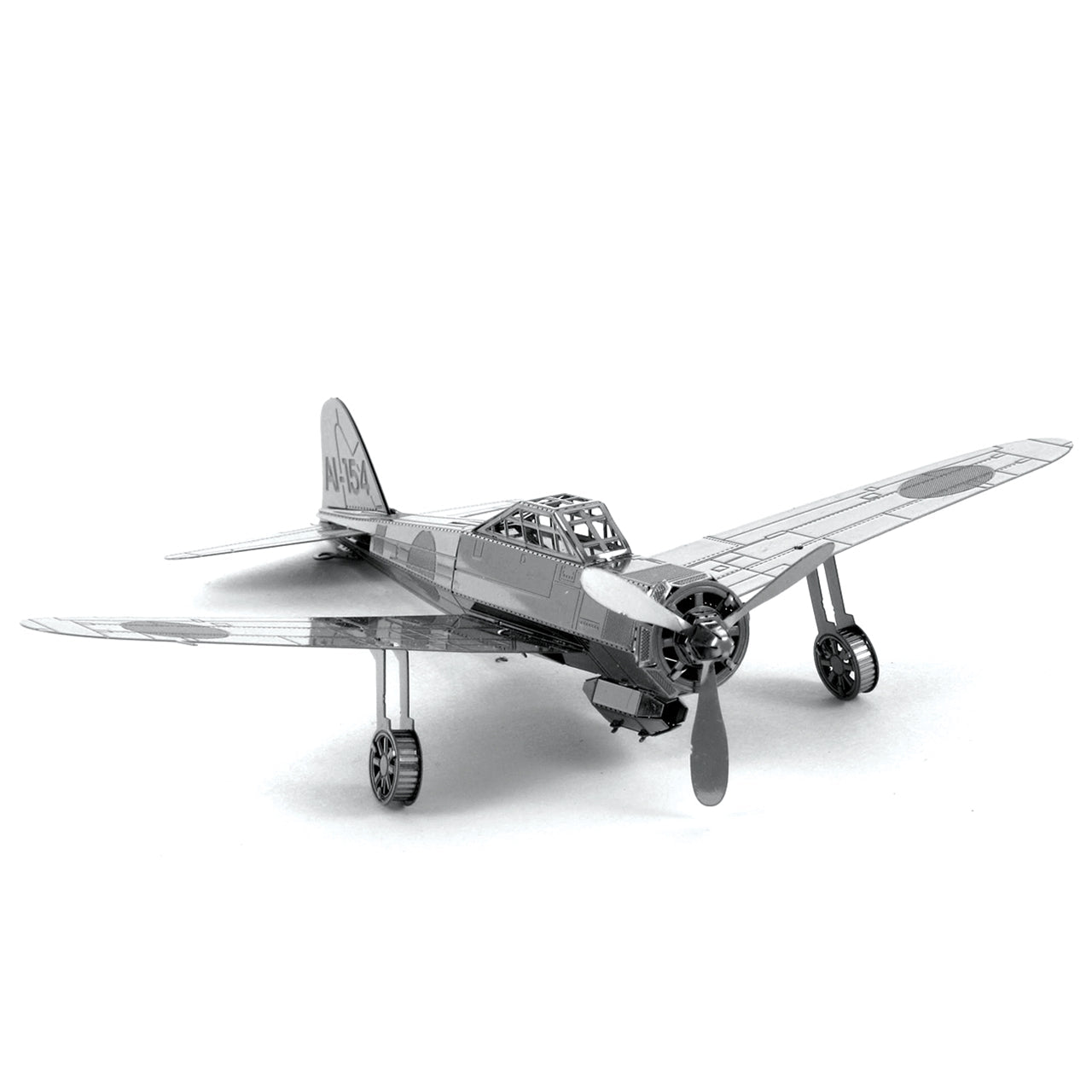 Mitsubishi Zero 3D Steel Model Kit Metal Earth