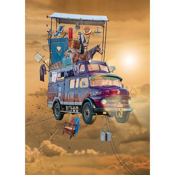 Mobile Home Fly High 1000 Piece Jigsaw Puzzle Heye