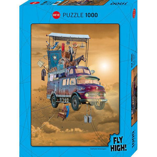 Mobile Home Fly High 1000 Piece Jigsaw Puzzle Heye