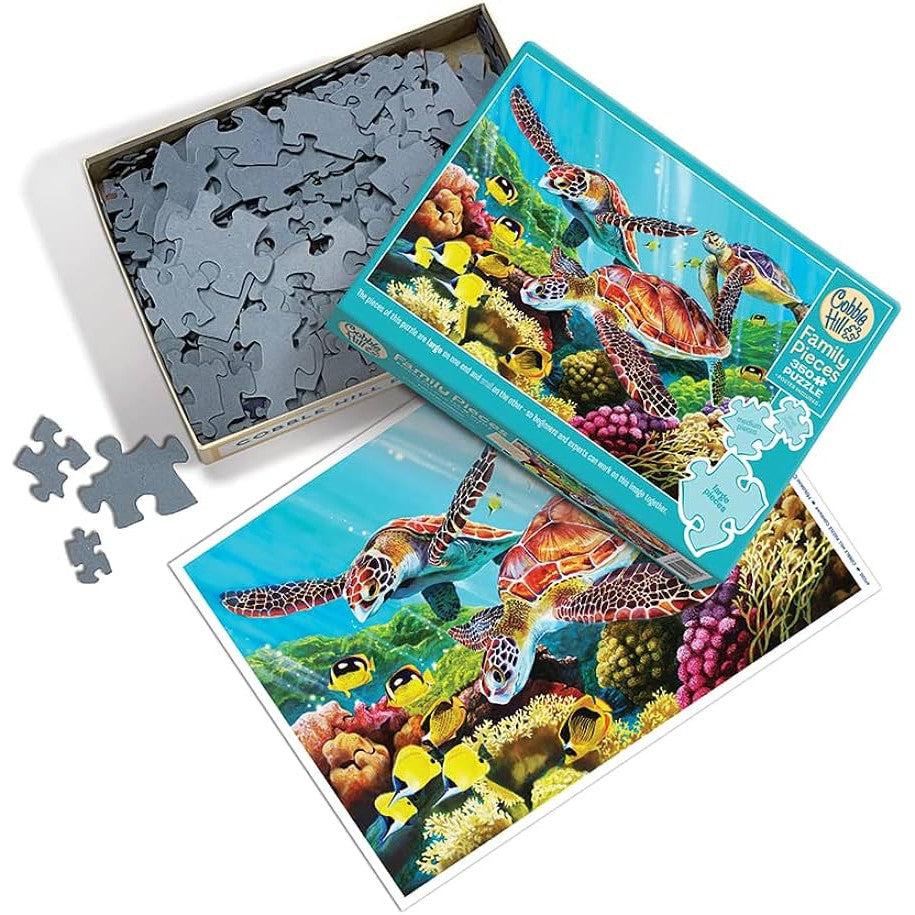 Molokini Current 350 Piece Family Jigsaw Puzzle Cobble Hill