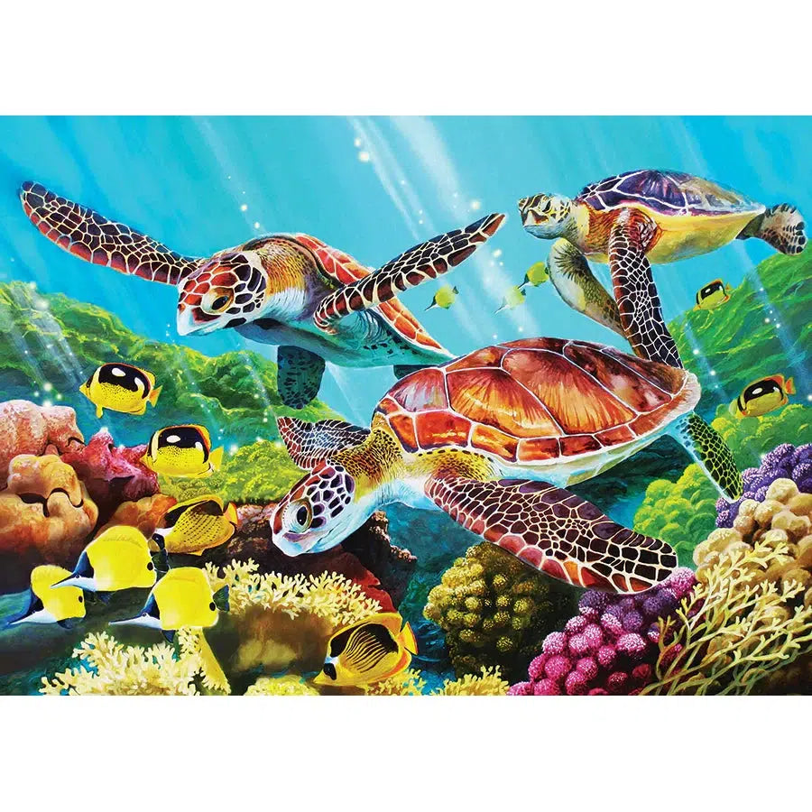 Molokini Sea 35 Piece Tray Jigsaw Puzzle Cobble Hill