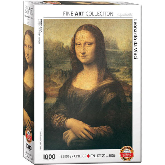 Mona Lisa 1000 Piece Jigsaw Puzzle Eurographics