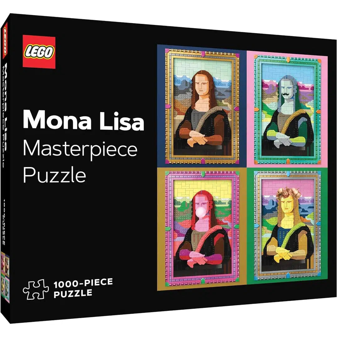 Mona Lisa Masterpiece LEGO 1000 Piece Jigsaw Puzzle Chronicle