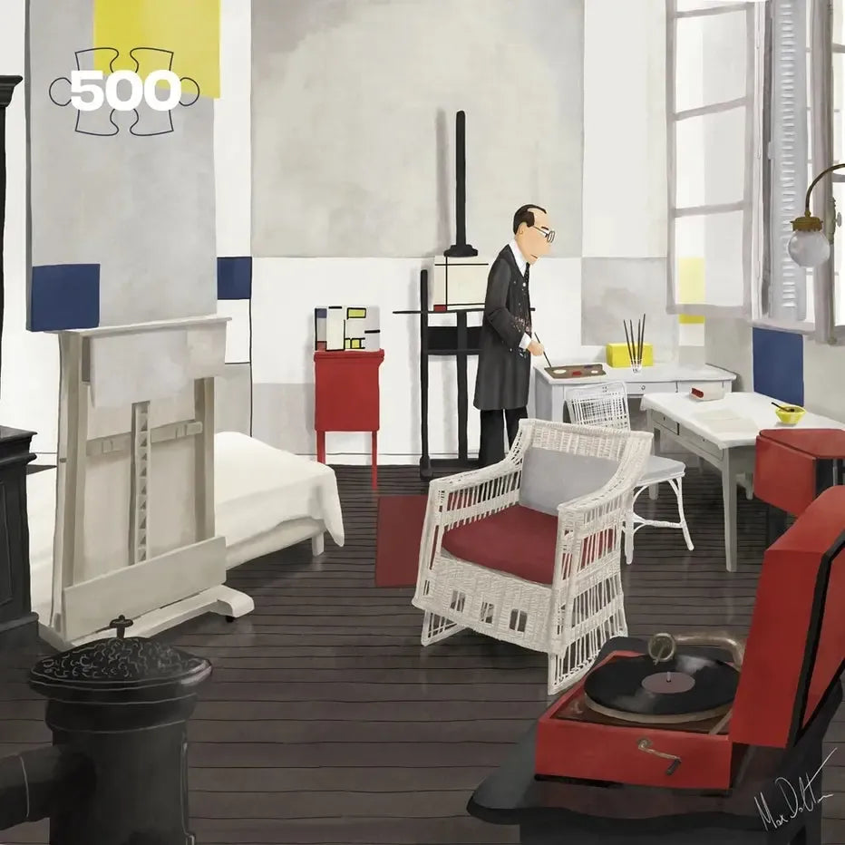 Mondrian by Max Dalton 500 Piece Jigsaw Puzzle Recess