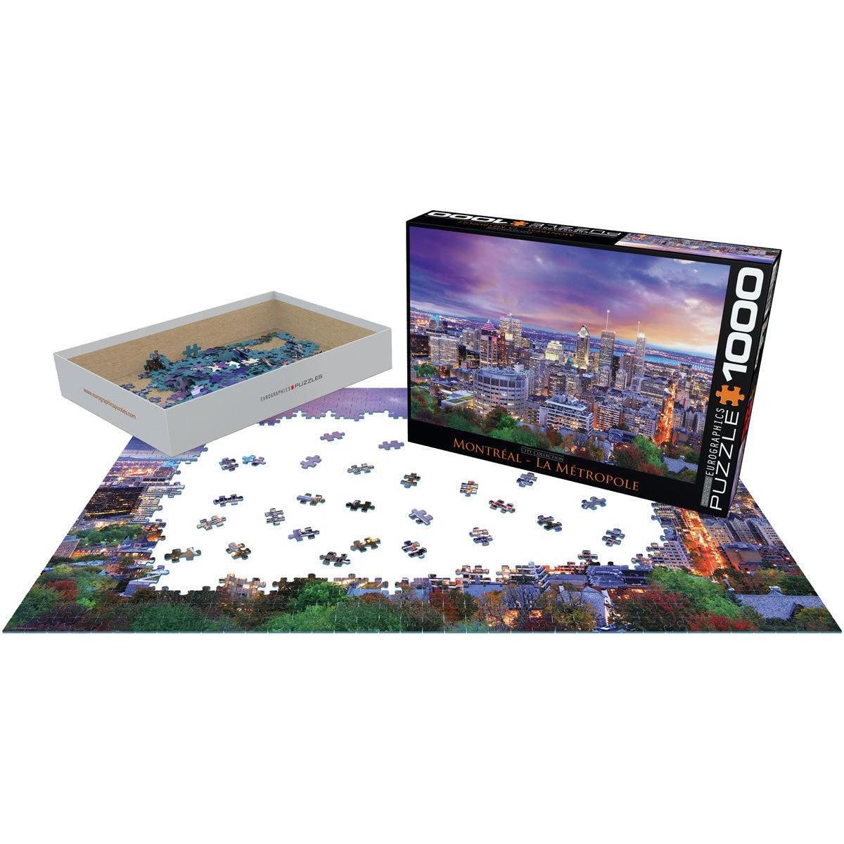 Montréal La Métropole 1000 Piece Jigsaw Puzzle Eurographics