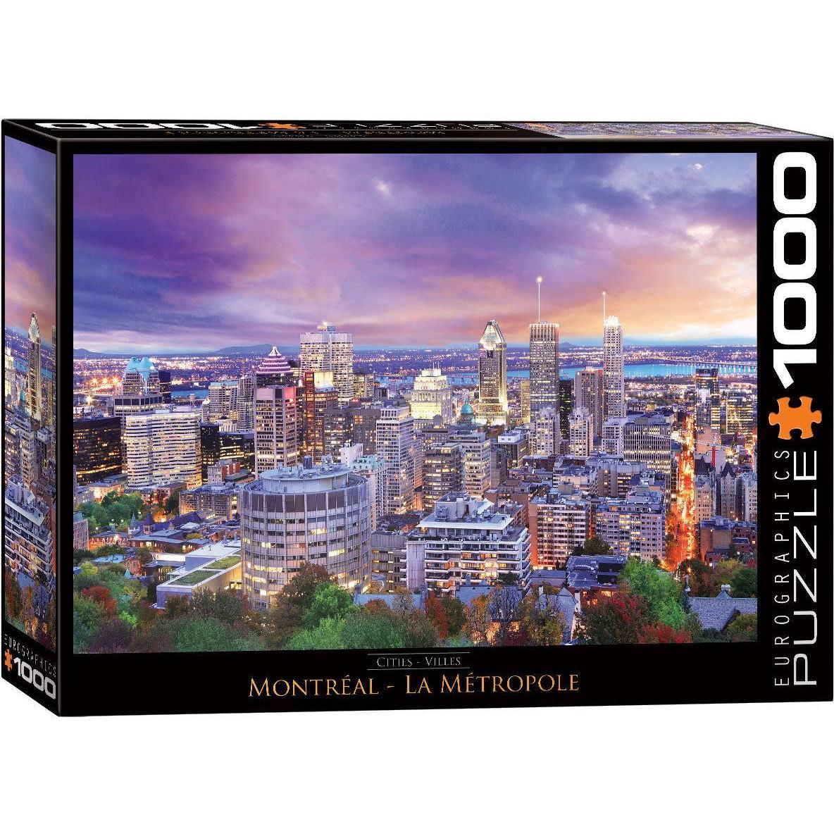 Montréal La Métropole 1000 Piece Jigsaw Puzzle Eurographics