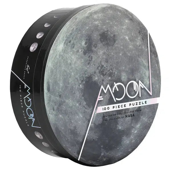 Moon 100 Piece Round Jigsaw Puzzle Chronicle