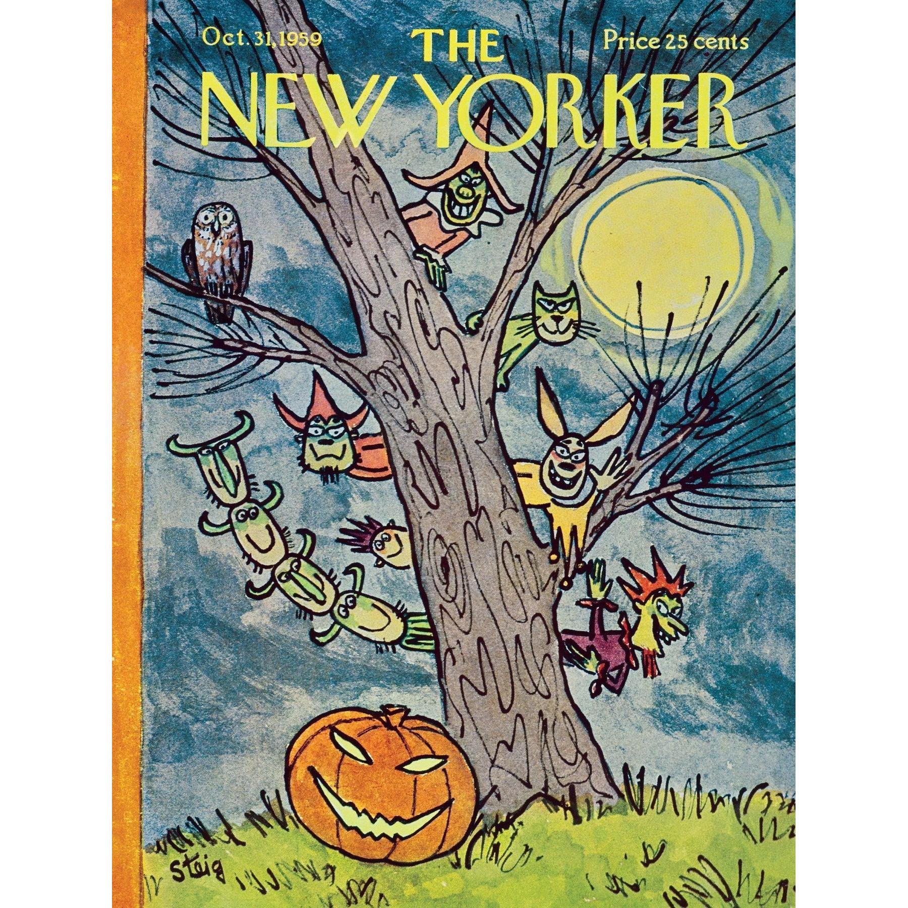 Moonlit Mischief 500 Piece Jigsaw Puzzle NYPC