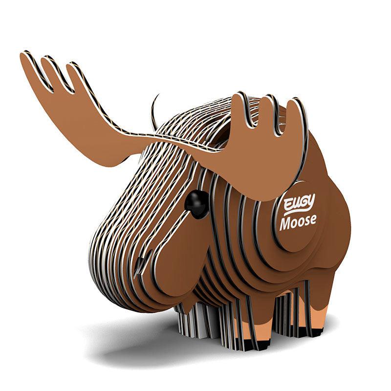 Moose 3D Cardboard Model Kit Eugy