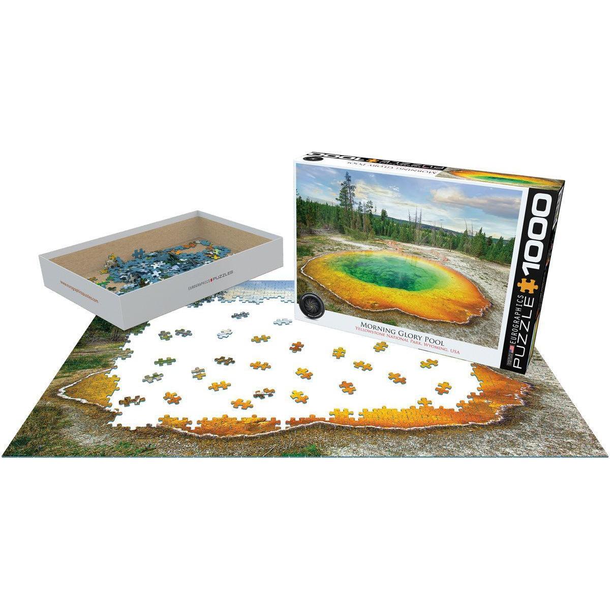 Morning Glory Pool Yellowstone 1000 Piece Jigsaw Puzzle Eurographics