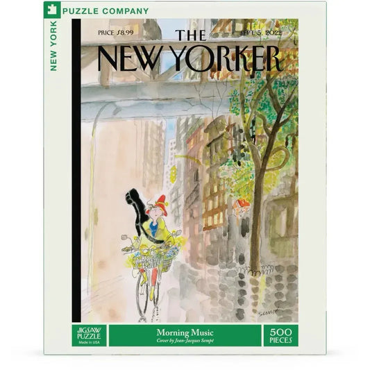 Morning Music The New Yorker 500 Piece Jigsaw Puzzle NYPC