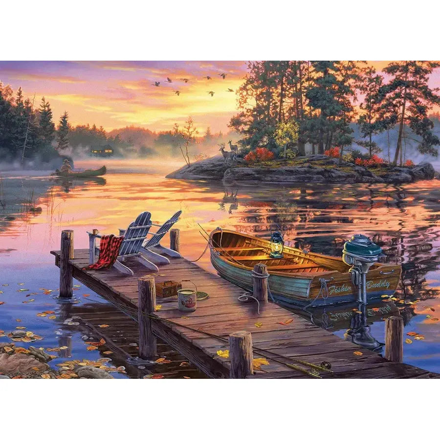 Morning Paradise 500 Piece Jigsaw Puzzle Cobble Hill