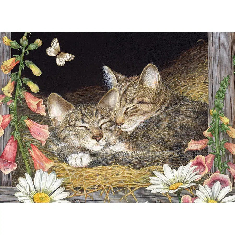 Morning Snooze 35 Piece Tray Jigsaw Puzzle Cobble Hill